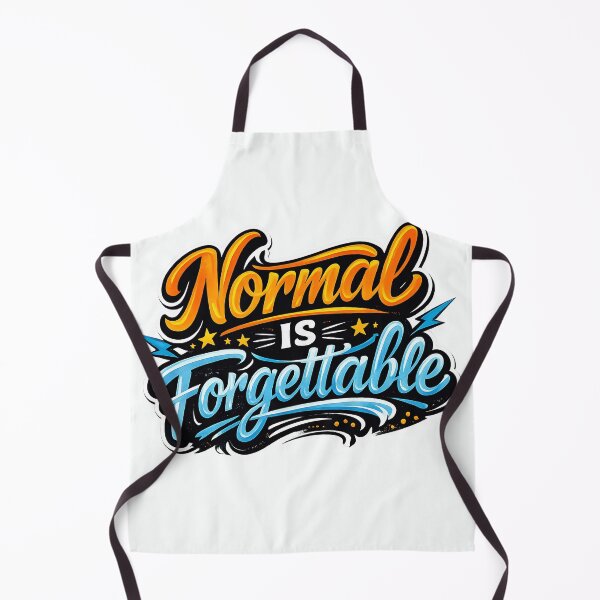 Item preview, Normal is Forgettable T-Shirt | Motivational Typography Quote Tee designed and sold by XxZainStylexX.