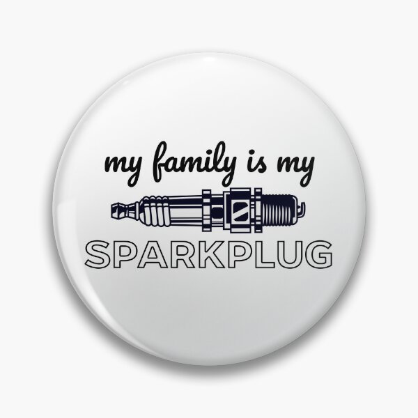 Item preview, My Family Is My Sparkplug T-shirt designed and sold by PanwarTees.