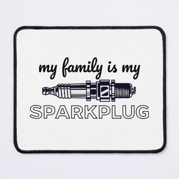 Item preview, My Family Is My Sparkplug T-shirt designed and sold by PanwarTees.