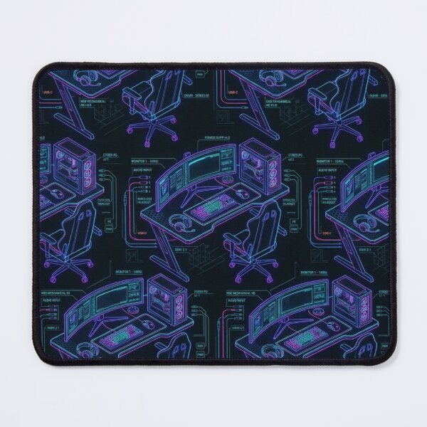 Item preview, Cyberpunk Battlestation Blueprint designed and sold by StickVerse by Owais.