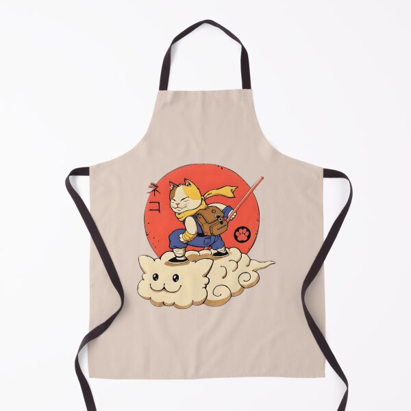 Item preview, Samurai Cat Riding Magic Cloud designed and sold by Peac7e.