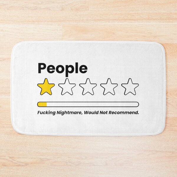 Item preview, People One Star Would Not Recommend Sarcastic Review designed and sold by Dondonmart.