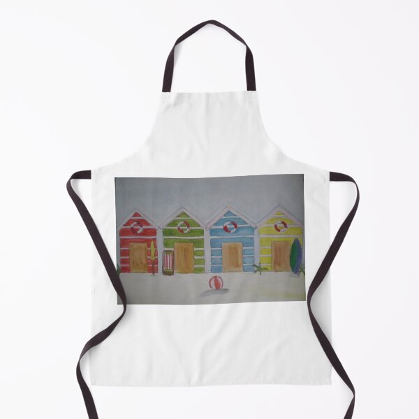 Item preview, beach huts  designed and sold by redhoodgirl.