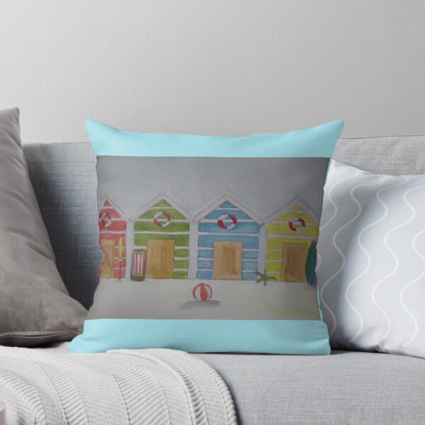 Item preview, beach huts  designed and sold by redhoodgirl.