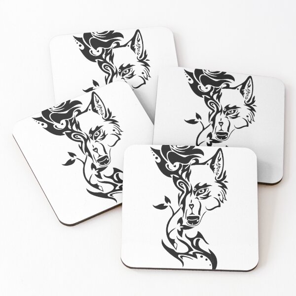 Item preview, Tribal Wolf Rose designed and sold by MentalTabs.