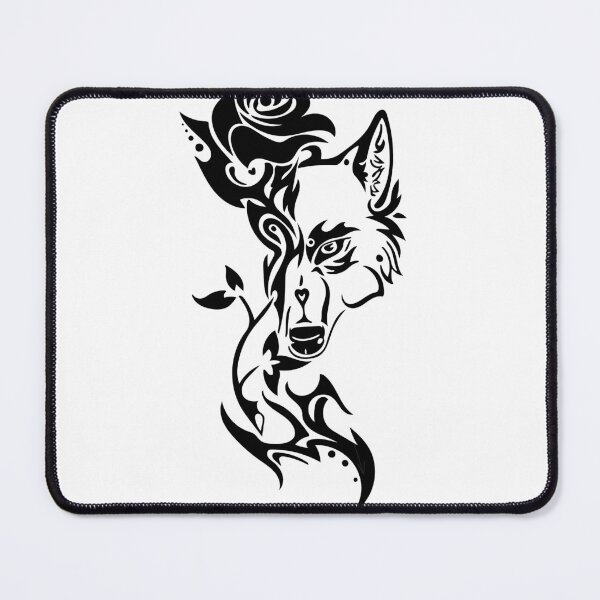 Item preview, Tribal Wolf Rose designed and sold by MentalTabs.