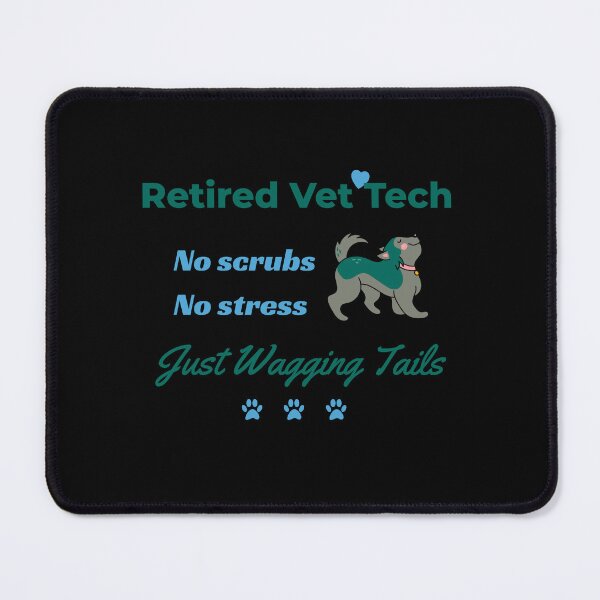 Item preview, Retired Vet Tech Gift designed and sold by AndaBast.