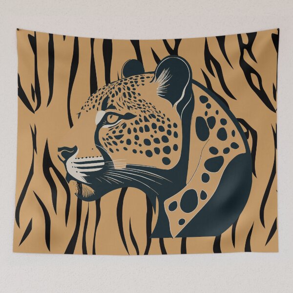 Item preview, Cyberpunk Leopard - Jaguar - Spot on - Lingo designed and sold by Drishya-Designs.