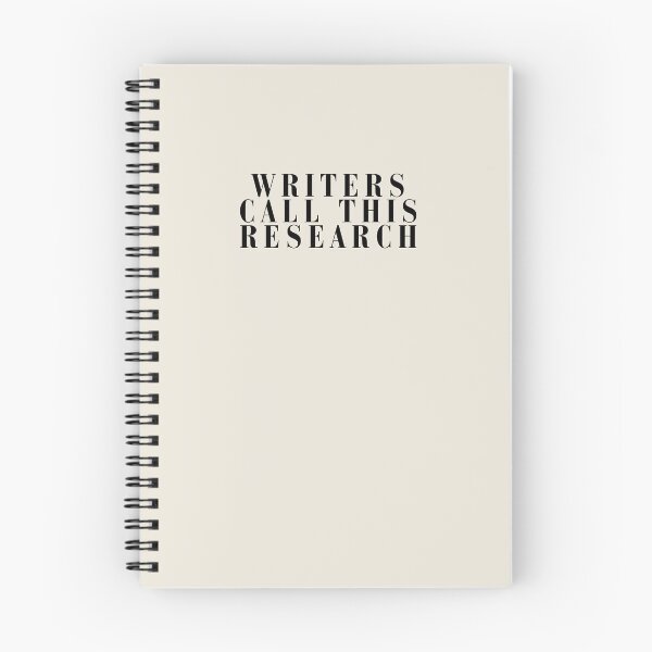 Item preview, Writers Call This Research Literary Humor Typography Design designed and sold by PKDWriterMerch.