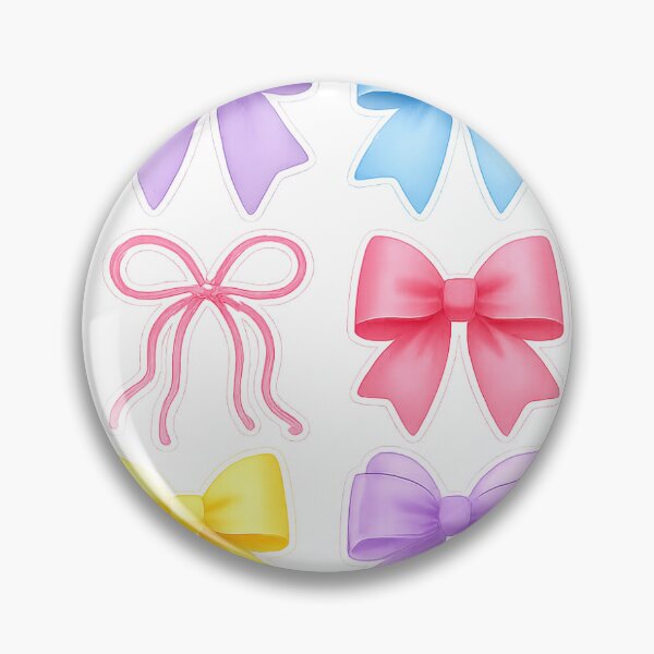 Item preview, Aesthetic bow sticker packs designed and sold by Blushbomb.