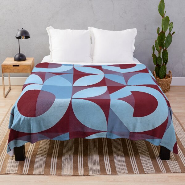 Item preview, Navy Red and Light Blue Abstract designed and sold by Paulocdias.