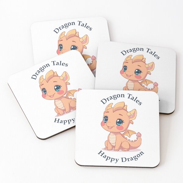 Item preview, Happy Little Dragon Cartoon Fantasy Design designed and sold by SarkisovaNune.