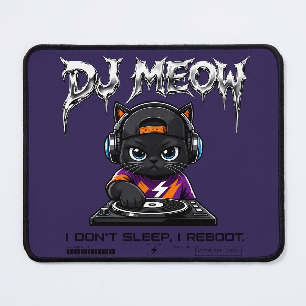 Item preview, Heavy Metal Meow: Dark Turntablist designed and sold by CataosMeow.