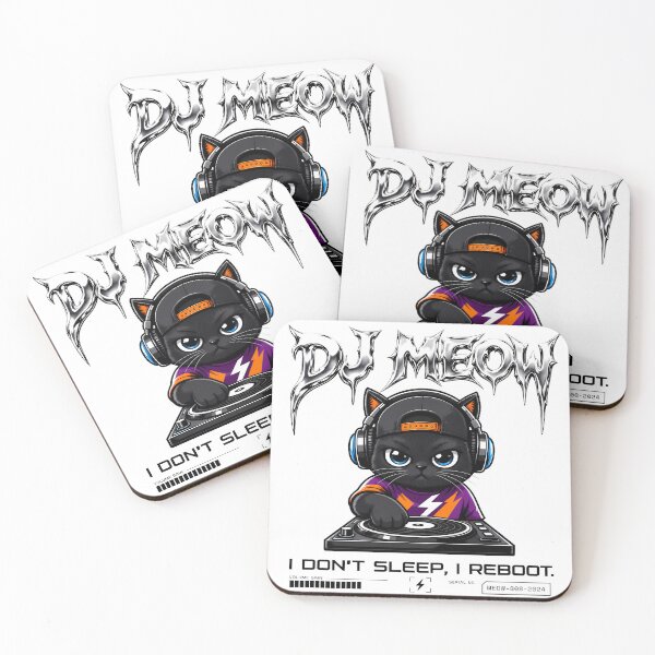 Item preview, Heavy Metal Meow: Dark Turntablist designed and sold by CataosMeow.