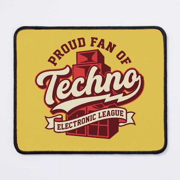 Item preview, Proud Fan of Techno Vintage Electronic Music Sound System designed and sold by Cozy-Old-Pub.