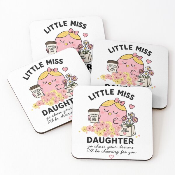 Item preview, For Little Miss Daughter  designed and sold by fadeinkstudio.
