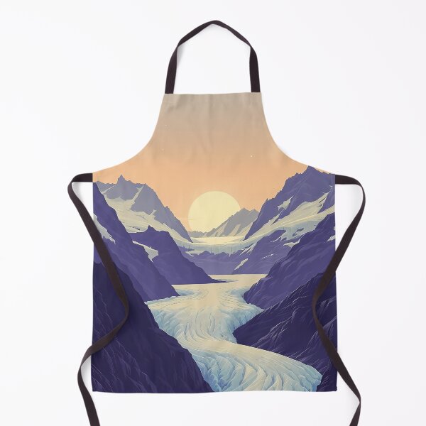 Item preview, Artic Glacier Sunset designed and sold by felix.illustrates.