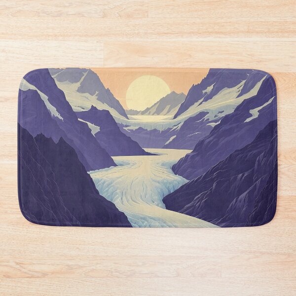 Item preview, Artic Glacier Sunset designed and sold by felix.illustrates.