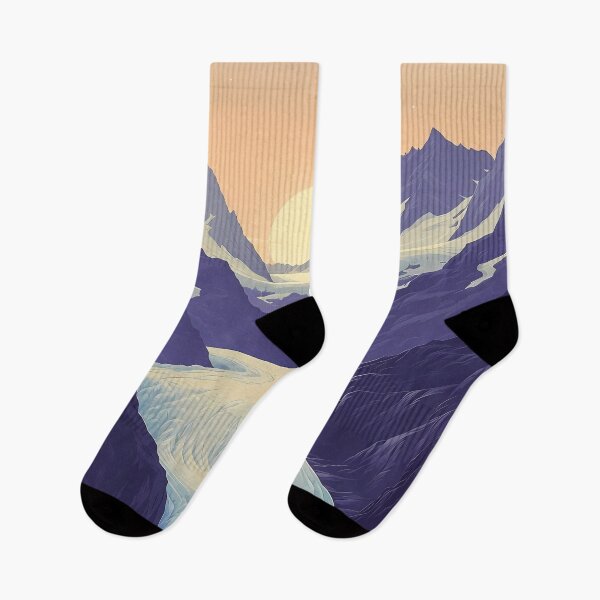 Item preview, Artic Glacier Sunset designed and sold by felix.illustrates.