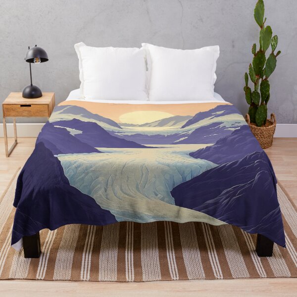 Item preview, Artic Glacier Sunset designed and sold by felix.illustrates.