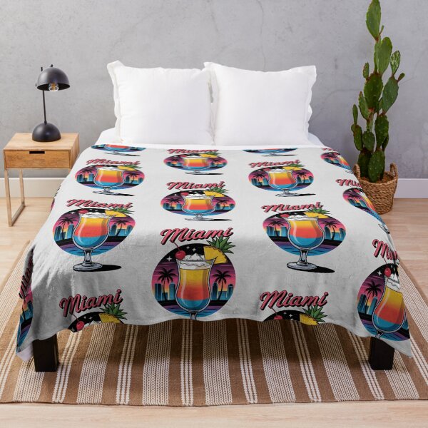Item preview, Miami Tropical Cocktail Sunset designed and sold by RedCircleArt.