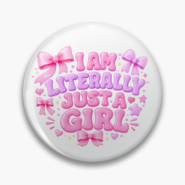 Item preview, Just a girl  designed and sold by Blushbomb.