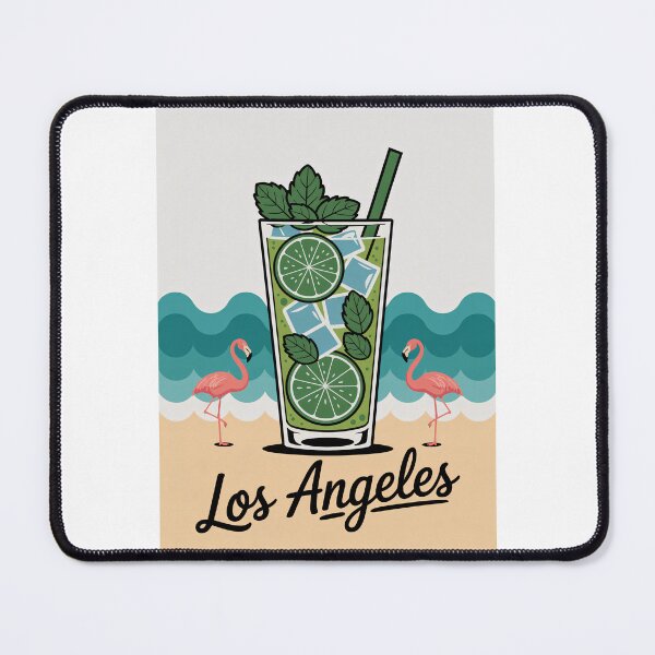 Item preview, Los Angeles Mojito Beach Vibes designed and sold by RedCircleArt.