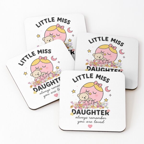 Item preview,  Little Miss Daughter You Are Loved designed and sold by fadeinkstudio.