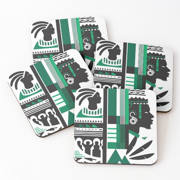 Item preview, Cool Abstract African Art designed and sold by Henriz Creative.