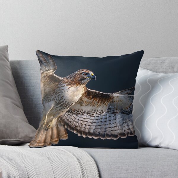Item preview, Majestic Hawk in Flight with Stunning Feather Detail designed and sold by Artessie.