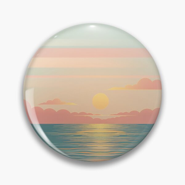 Item preview, Sea Horizon Sunset designed and sold by felix.illustrates.