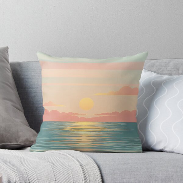 Item preview, Sea Horizon Sunset designed and sold by felix.illustrates.