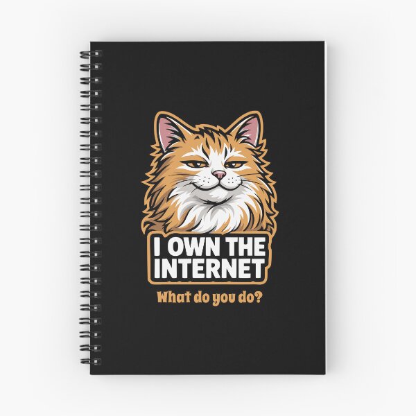 Item preview, Smug Cat Owns Internet Funny Feline Meme designed and sold by AntiqueImages.