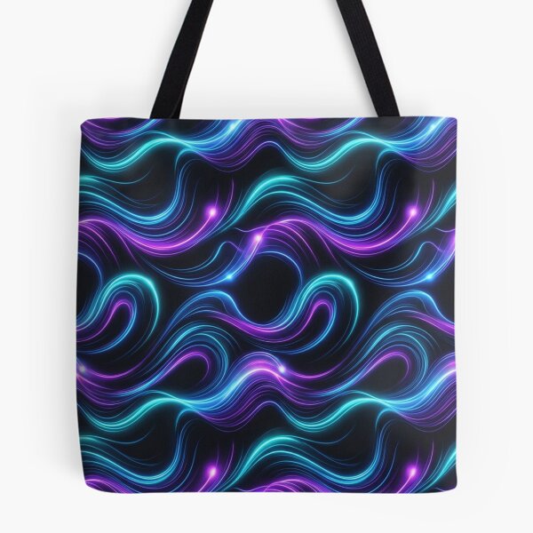 Item preview, Neon Flow Waves designed and sold by StickVerse by Owais.