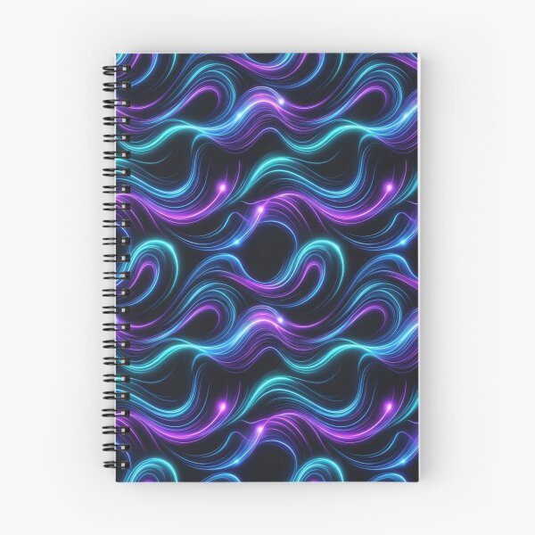 Item preview, Neon Flow Waves designed and sold by StickVerse by Owais.