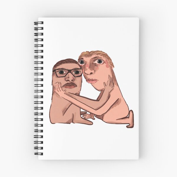 Item preview, Marcant und Vincent als Umarmungs Meme designed and sold by caramelrts.