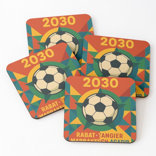 Item preview, Morocco Marruecos Football World Cup 2030 designed and sold by PetsSounds.