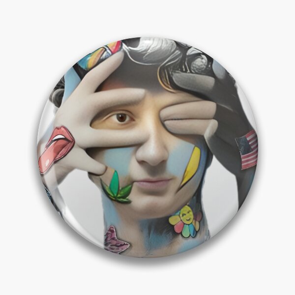 Item preview, Surreal Collage Portrait - Abstract Aesthetic Face Art designed and sold by Rangmanch.