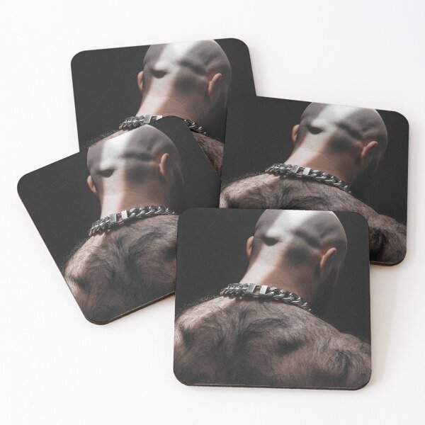 Item preview, Bald Hairy Bear in Heavy Chain Collar designed and sold by ZhivanCrimson.