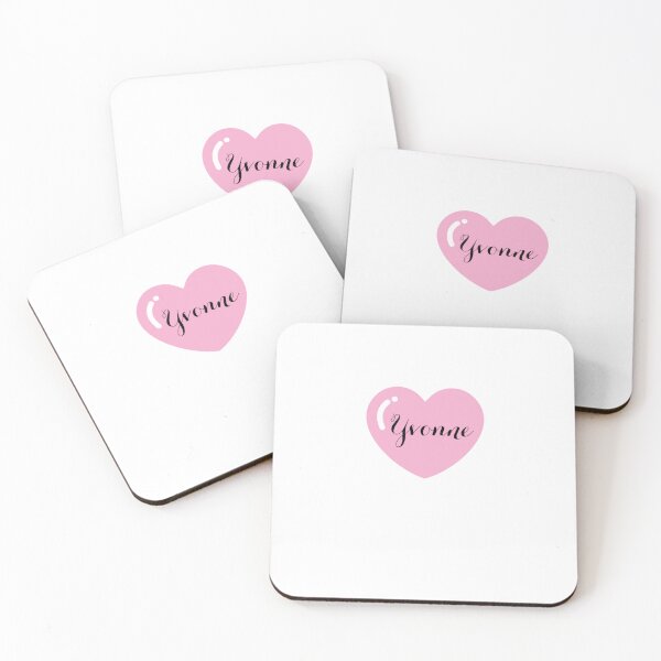 Item preview, Yvonne Name with Pink Heart  designed and sold by YvonneCustoms.