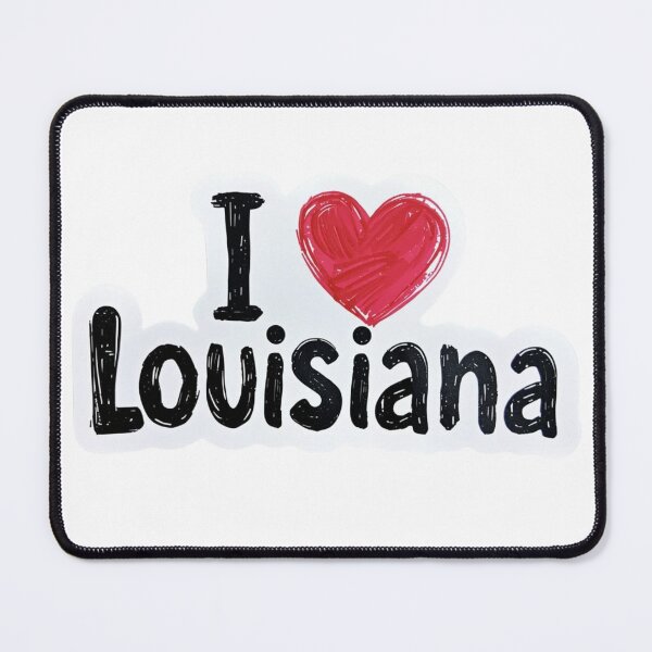 Item preview, I Love Louisiana designed and sold by PamLeeDesign.