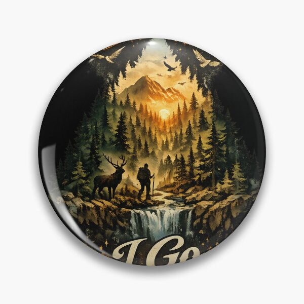 Item preview, Me adentro en el bosque – Camiseta vintage de senderismo y aventura en la naturaleza designed and sold by XxZainStylexX.