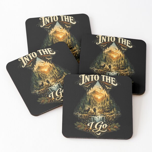 Item preview, Into the Forest I Go – Adventure Wilderness Vintage Hiking T-Shirt designed and sold by XxZainStylexX.
