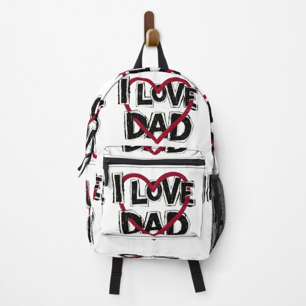 Item preview, I Love Dad Hand Drawn Heart Design designed and sold by PMDesignStudio.