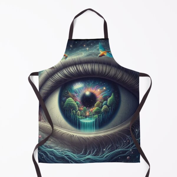 Item preview, Cosmic Eye – Surreal Nature Universe Art designed and sold by Dogandesighn.