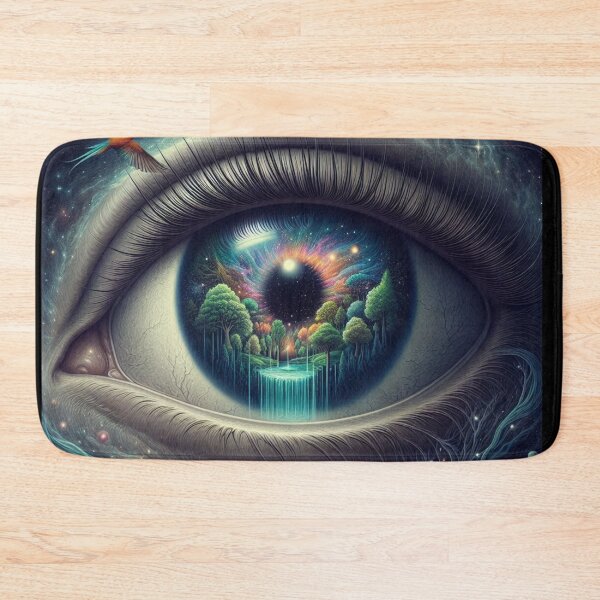 Item preview, Cosmic Eye – Surreal Nature Universe Art designed and sold by Dogandesighn.