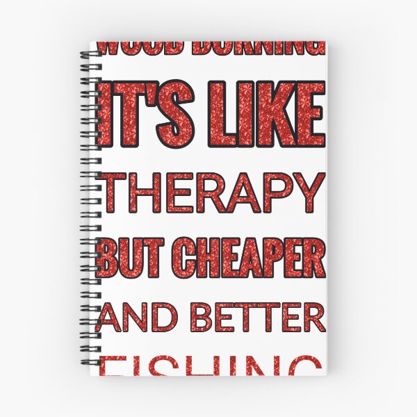 Item preview, Wood Burning It'S Like Therapy But Cheaper And Better Red Rhinestone designed and sold by TheIconSmith.