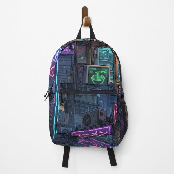 Item preview, Cyberpunk Ramen Shop: 16-Bit Neon Night designed and sold by Retrotech Lab.