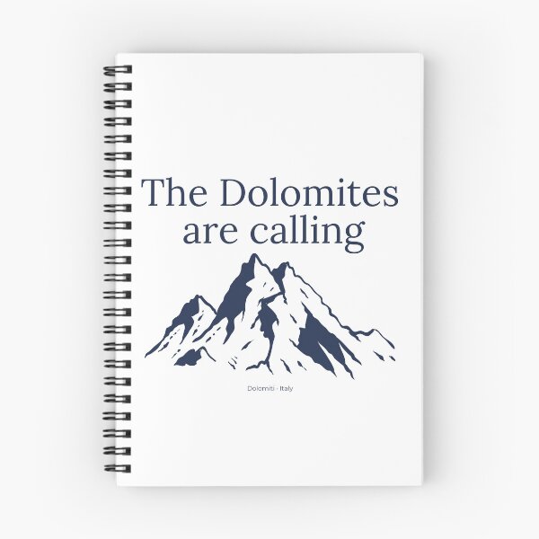 Item preview, The Dolomites Are Calling — Italian Alps Mountain Hiking Gift designed and sold by FoldedLight.