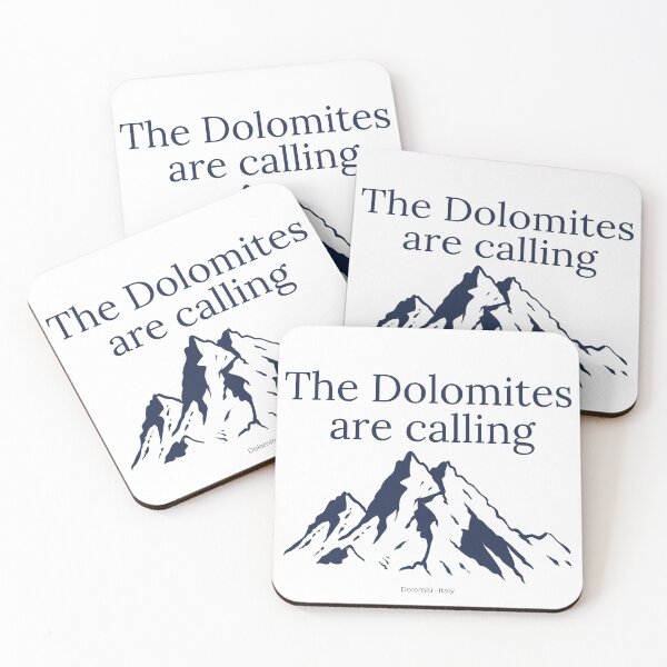 Item preview, The Dolomites Are Calling — Italian Alps Mountain Hiking Gift designed and sold by FoldedLight.